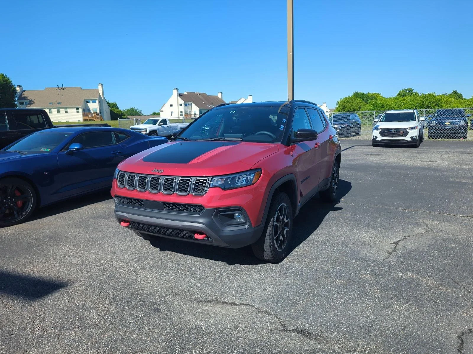 Used 2025 Red Jeep Trailhawk 4x4 image 4