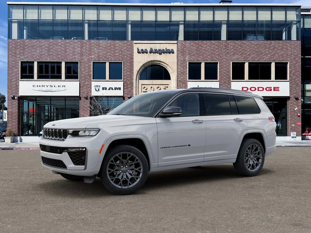 New 2026 Bright White Clear-Coat Exterior Paint Jeep Summit image 2