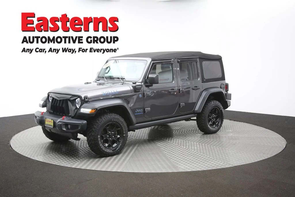 Used 2023 Gray Jeep Willys 4xe image 56