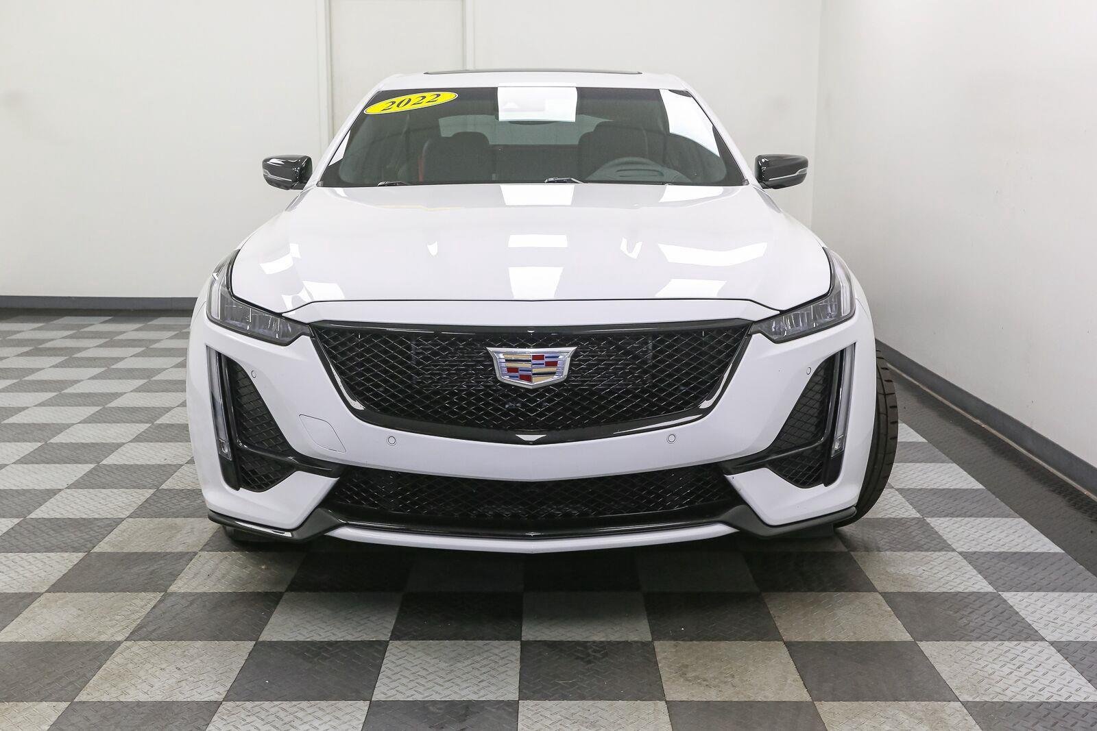 Used 2022 Summit White Cadillac VSERIES image 3