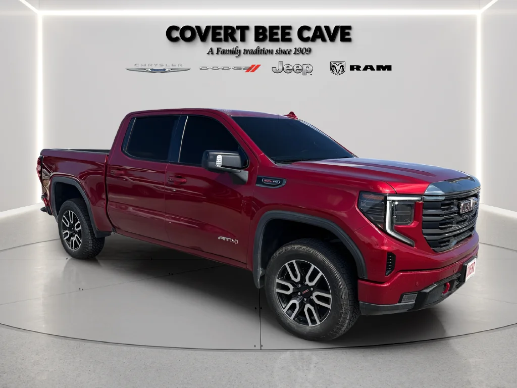 Used 2024 Red GMC AT4 image 1