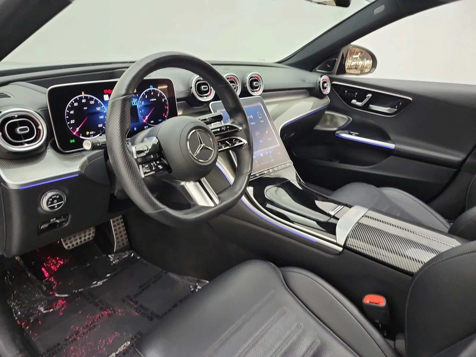 Used 2022 Selenite Grey Metallic Mercedes-Benz C 300 Sedan image 12