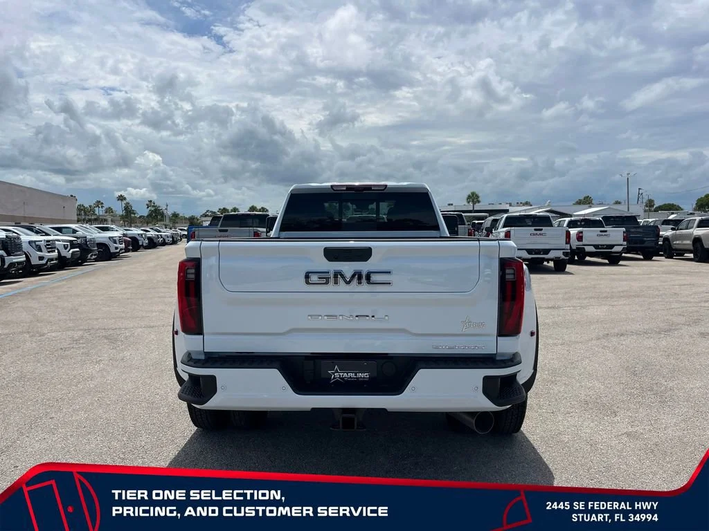 New 2026 Glacier White Tricoat GMC Denali Ultimate DRW image 6