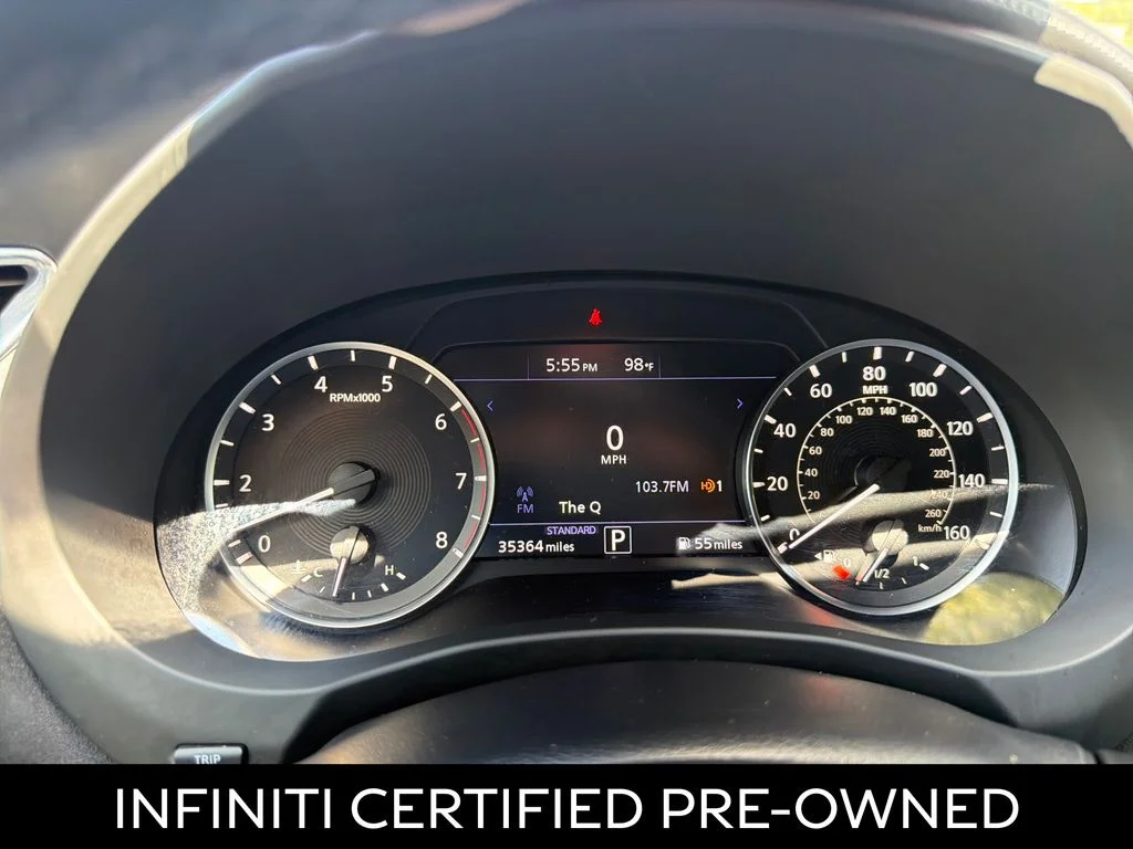 Certified Used 2023 Black Obsidian INFINITI LUXE image 4