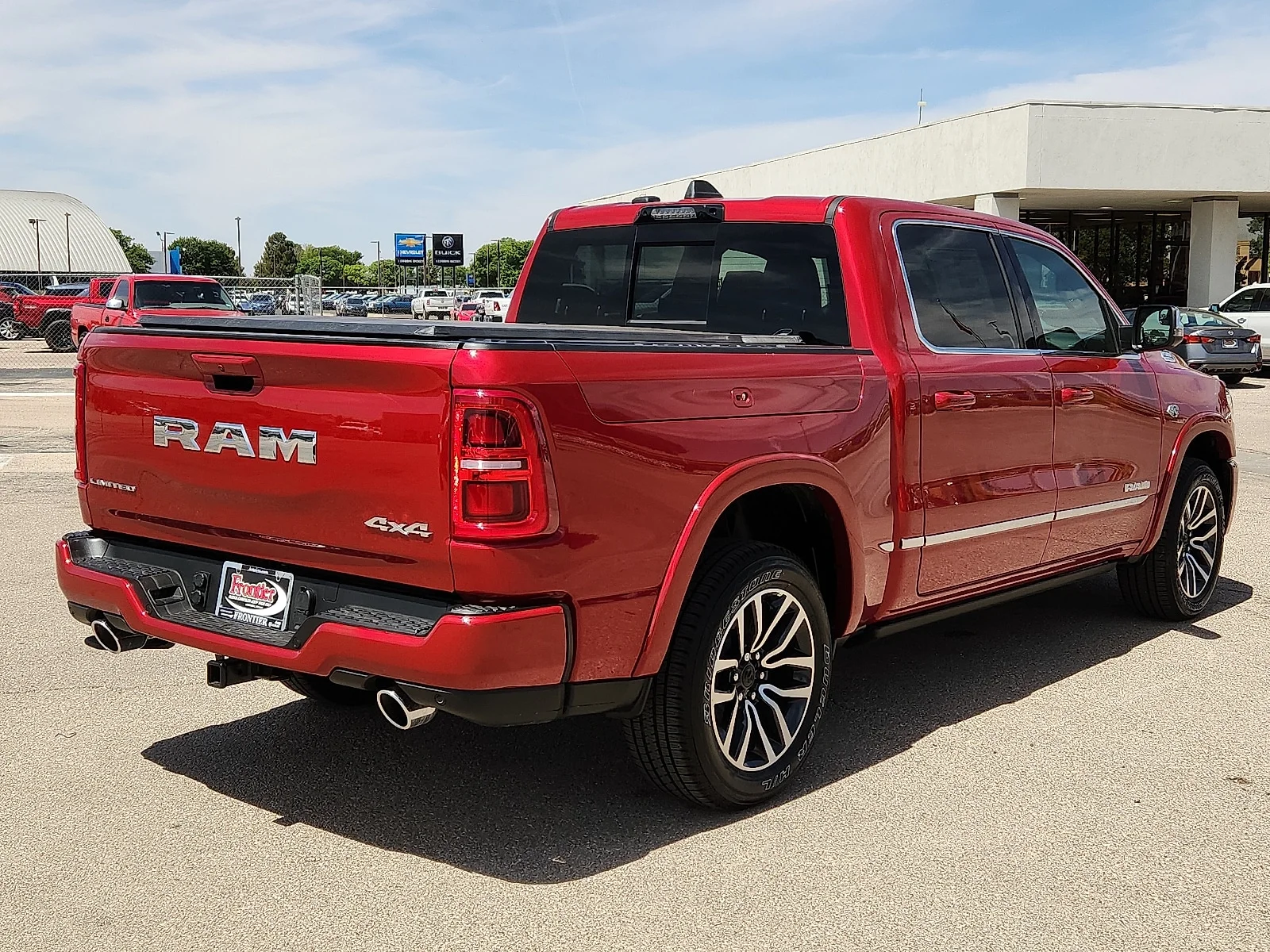 New 2026 Molten Red Pearl-Coat  Paint Ram LIMITED CREW CAB 4X4 5