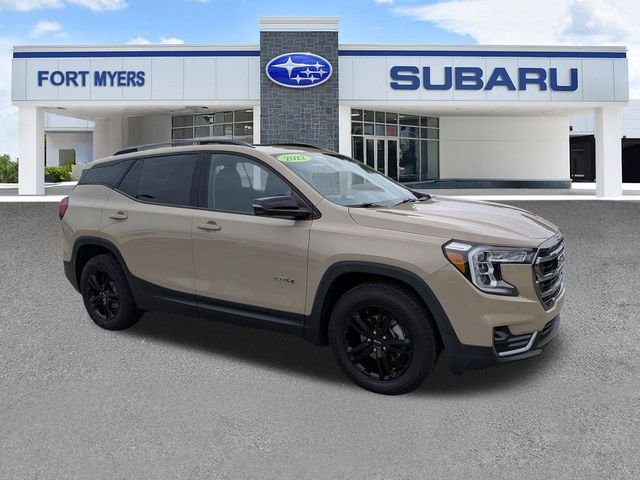 Used 2022 Beige GMC AT4 image 1