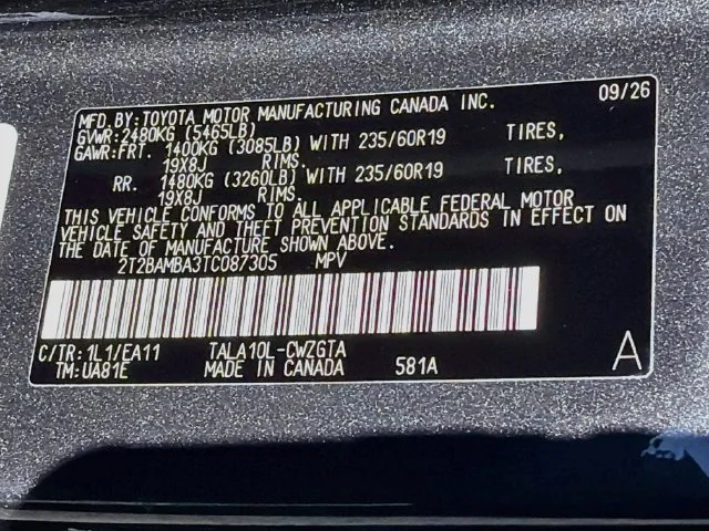 New 2026 Cloudburst Gray Lexus PREMIUM image 44