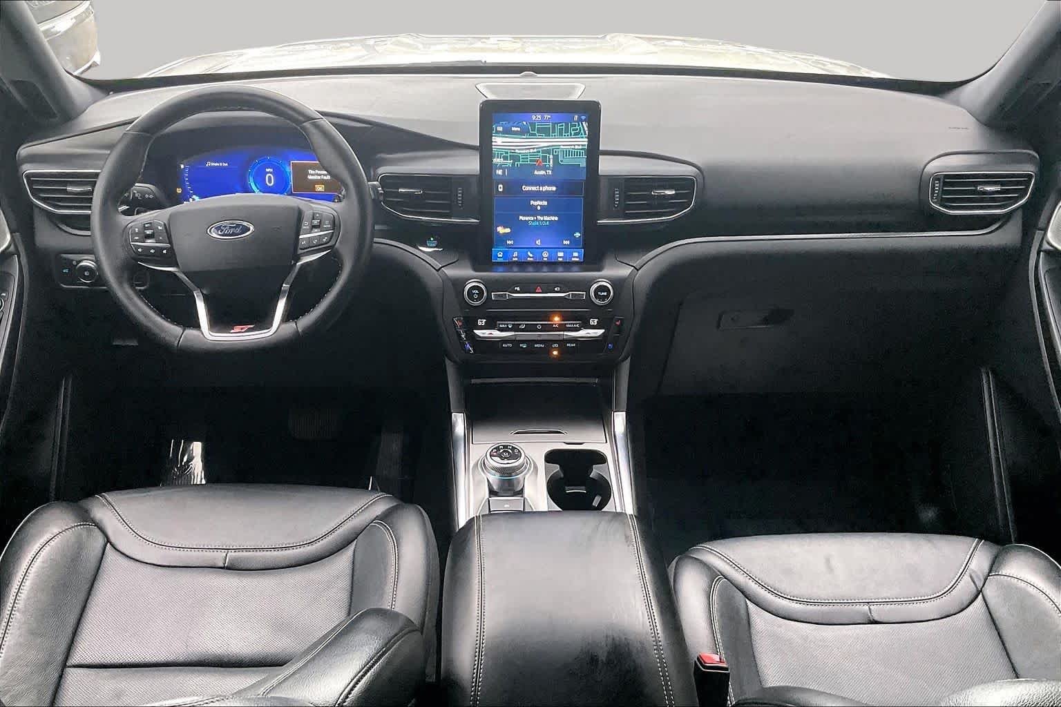 Used 2020 Star White Metallic Tri-Coat Ford ST image 16