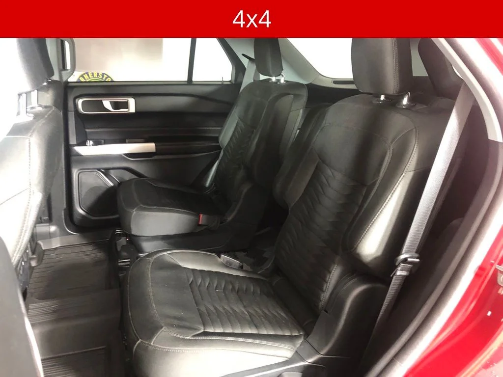 Certified Used 2021 Red Metallic Ford XLT image 13