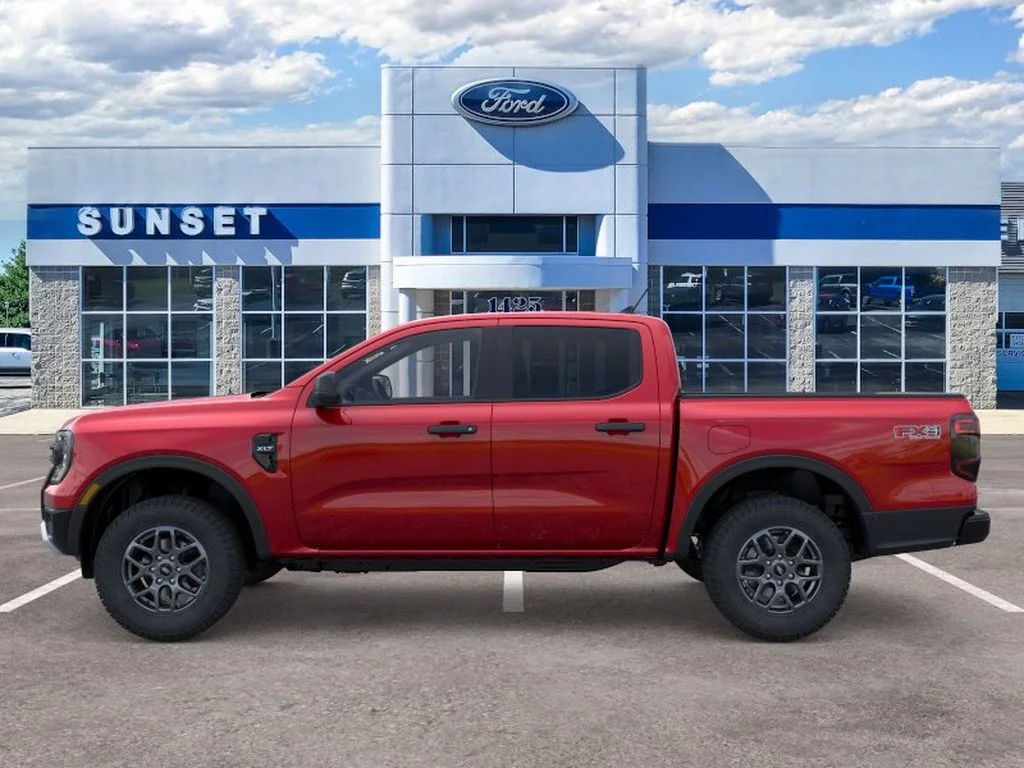 New 2026 Ruby Red Metallic Tinted Clearcoat Ford XLT image 3
