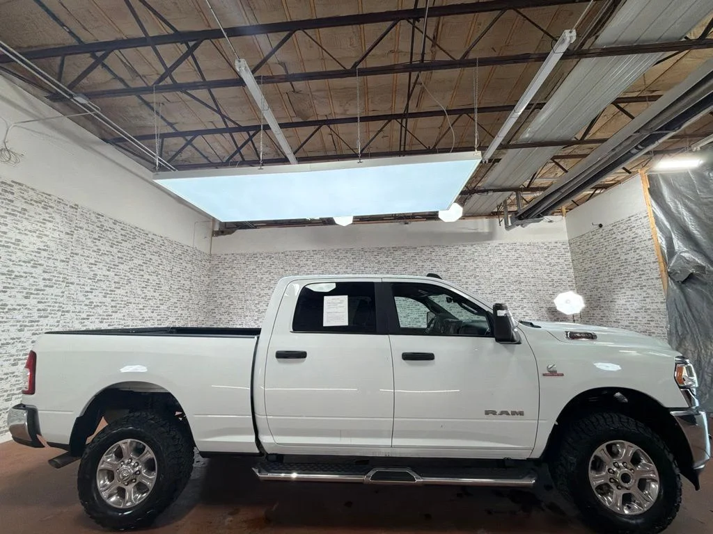 Used 2024 Bright White Clearcoat Ram Big Horn image 8