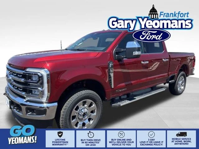New 2026 Ruby Red Metallic Tinted Clearcoat Ford F-250® Lariat® image 1