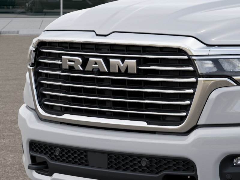 New 2026 Bright White Clear-Coat Exterior Paint RAM Laramie image 37