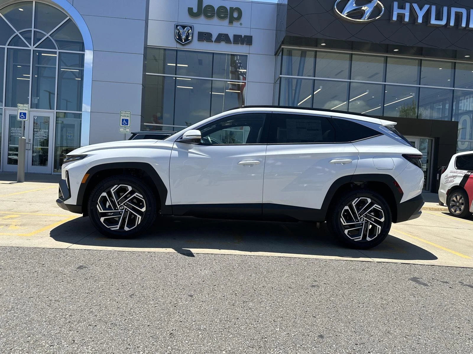 New 2026 Serenity White Pearl Hyundai Limited image 2