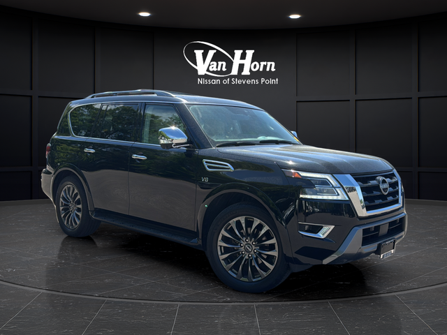 Used 2022 Super Black Nissan Platinum image 1