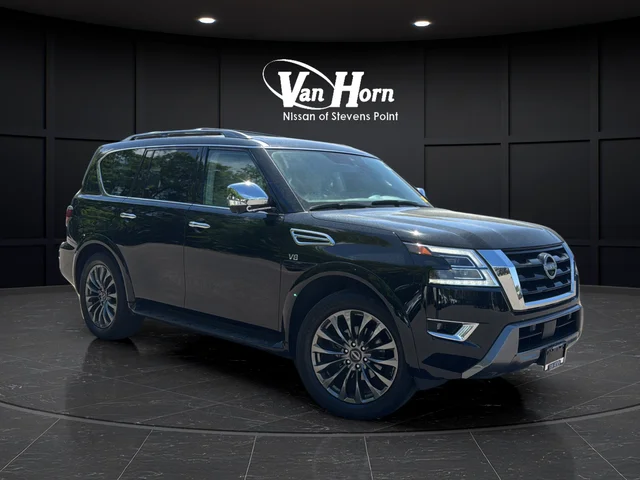Used 2022 Super Black Nissan Platinum image 1