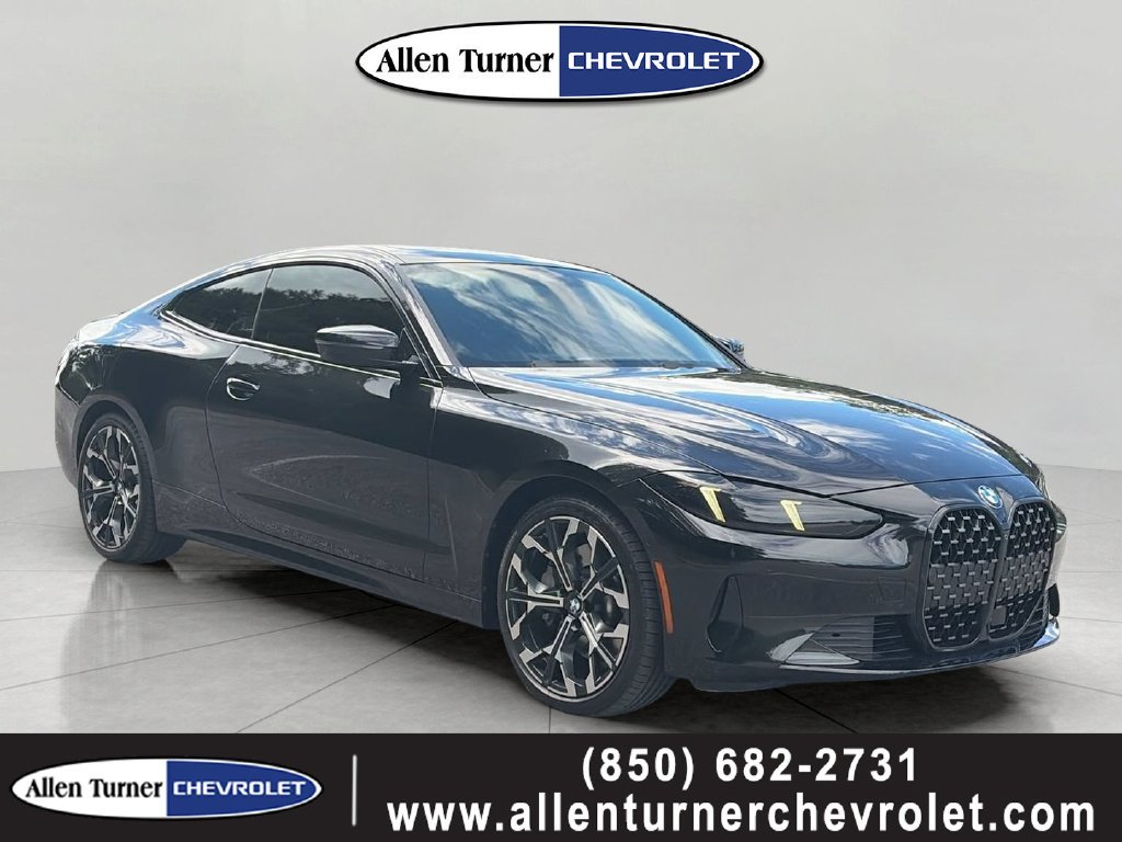 Used 2025 Black BMW 430i xDrive image 1