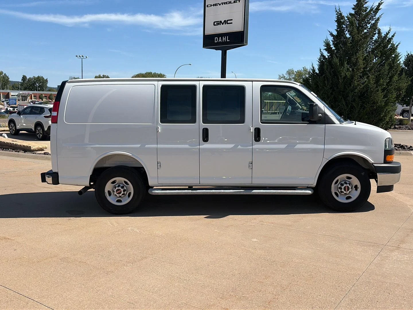 Used 2025 GMC Savana Cargo Work Van with VIN 1GTW7AFP9S1174033 for sale in Winona, Minnesota