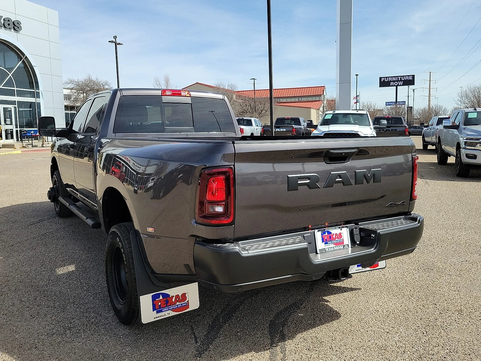 New 2026 PAU Granite Cry Ram TRADESMAN CREW CAB 4X4 8