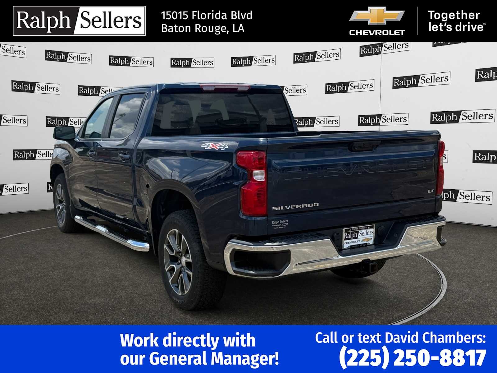 Used 2022 Northsky Blue Metallic Chevrolet LT image 4