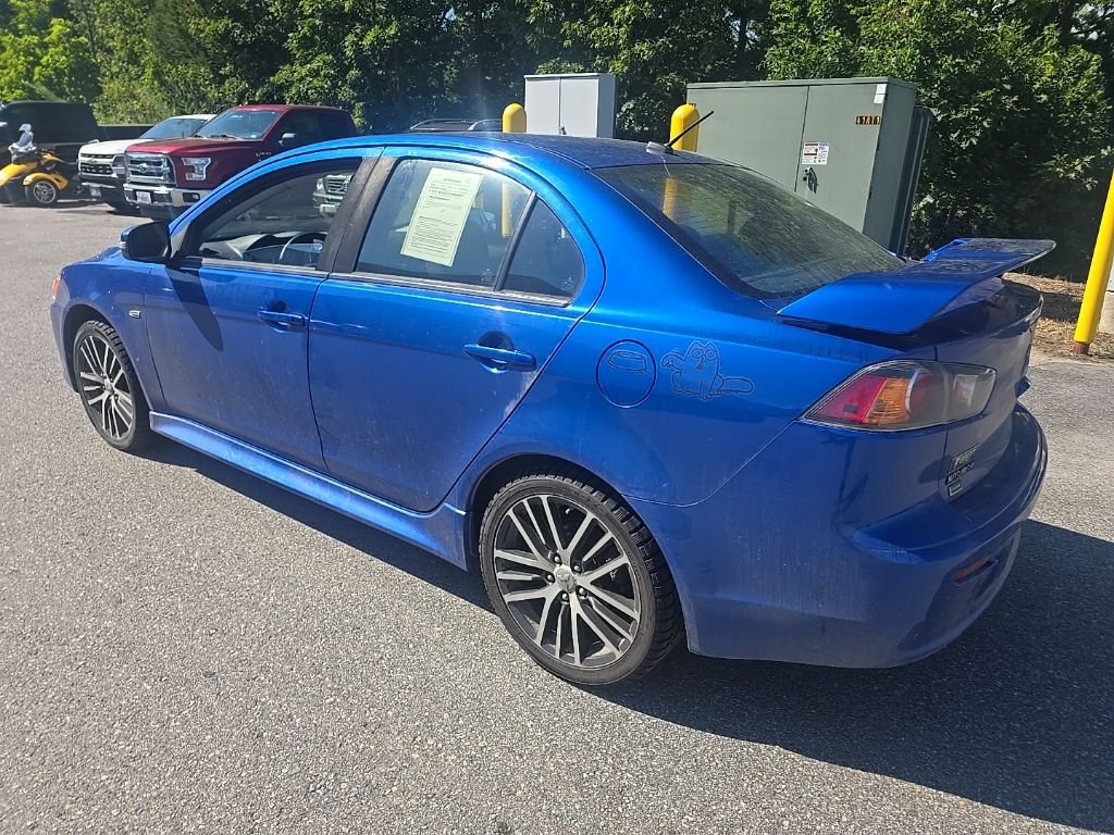 Used 2017 Octane Blue Pearl Mitsubishi SE image 5