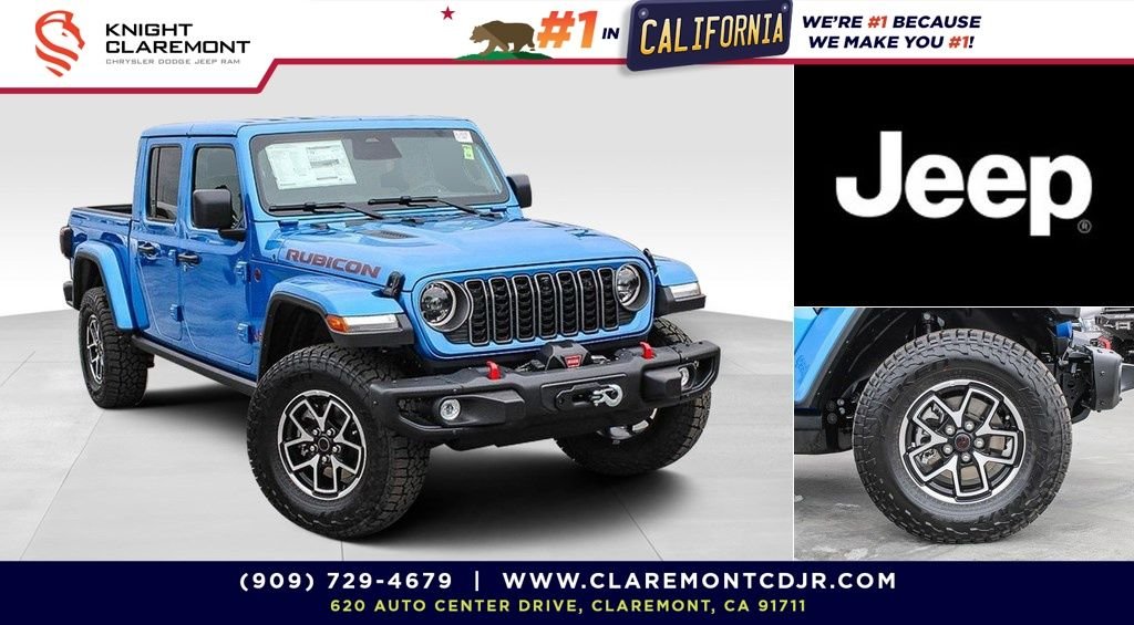 New 2026 Blue Pearl Jeep Rubicon X image 1