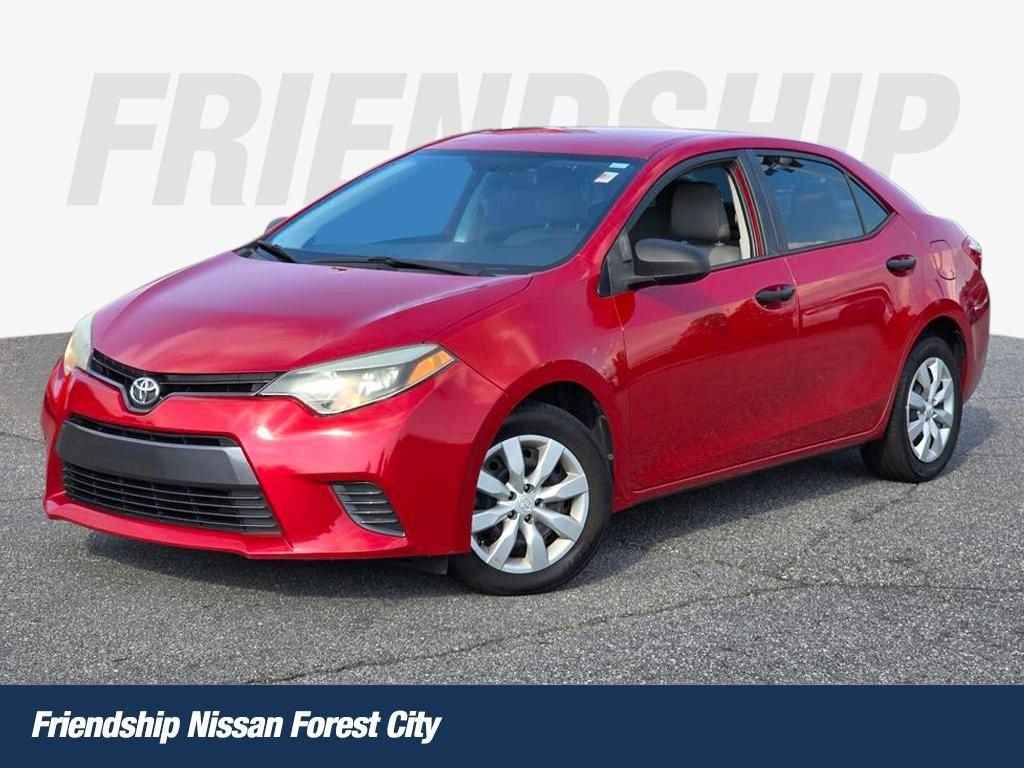 Used 2015 Red Toyota LE image 1