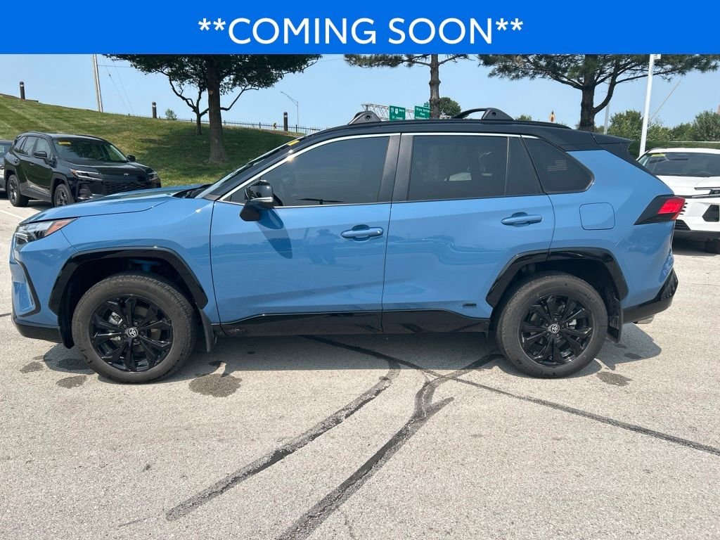 Used 2025 Blue Toyota XSE image 8