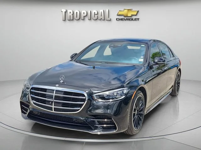 Used 2023 Black Mercedes-Benz S 580 image 1