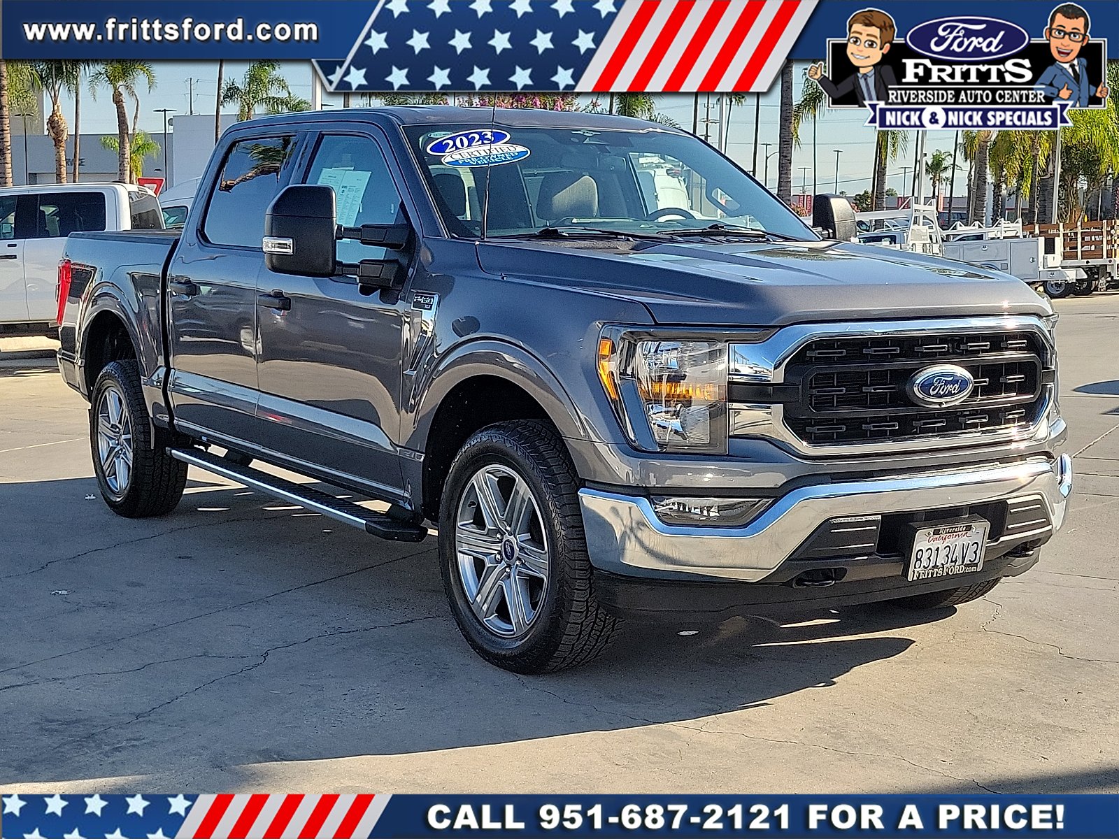 Certified Used 2023 Gray Metallic Ford XLT image 21