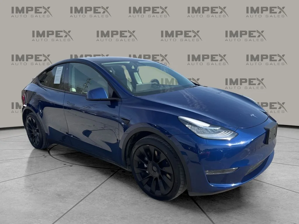 Used 2021 Blue Tesla Long Range image 7