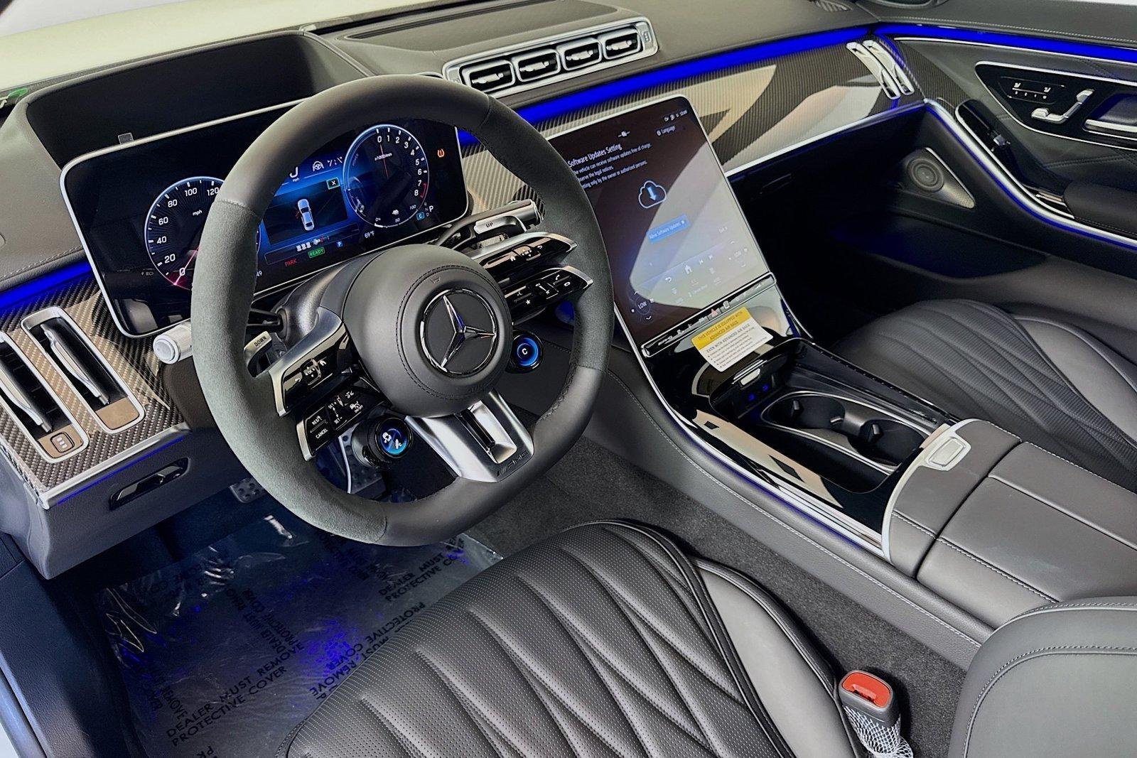 New 2025 Manufaktur Moonlight White Metallic Mercedes-Benz AMG® S 63 E image 9