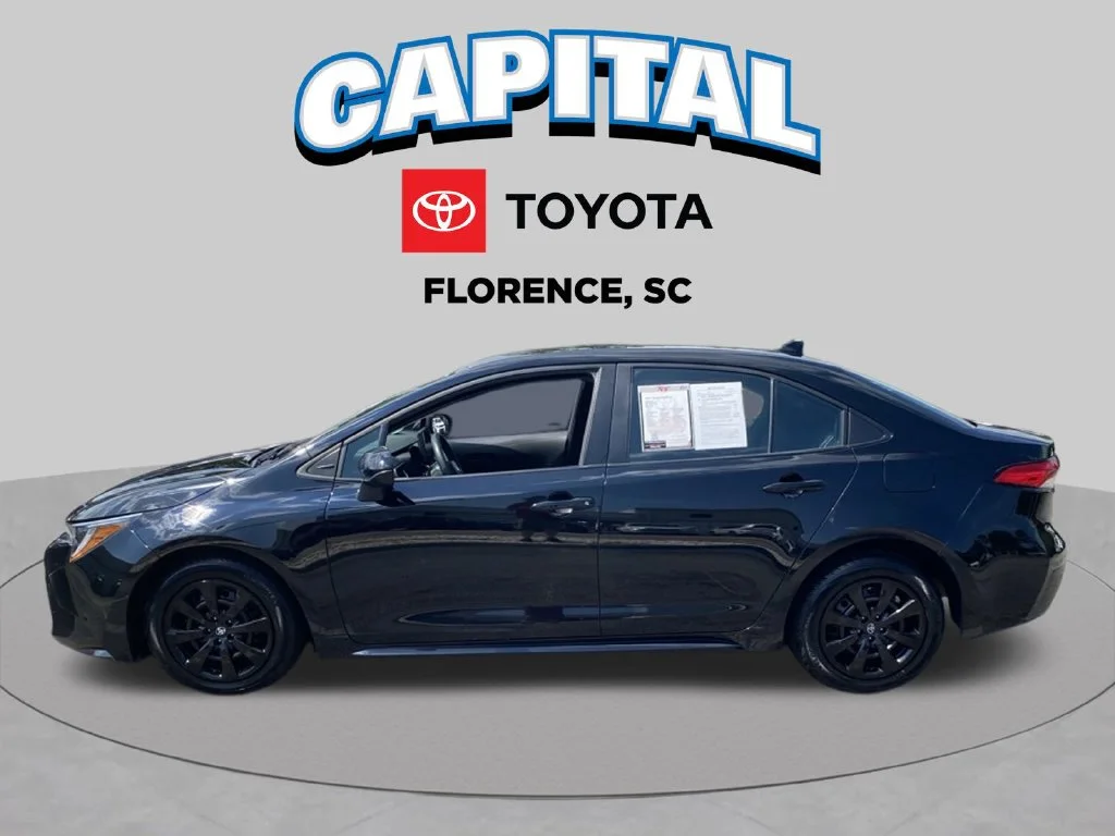 Used 2024 Black Toyota LE image 3