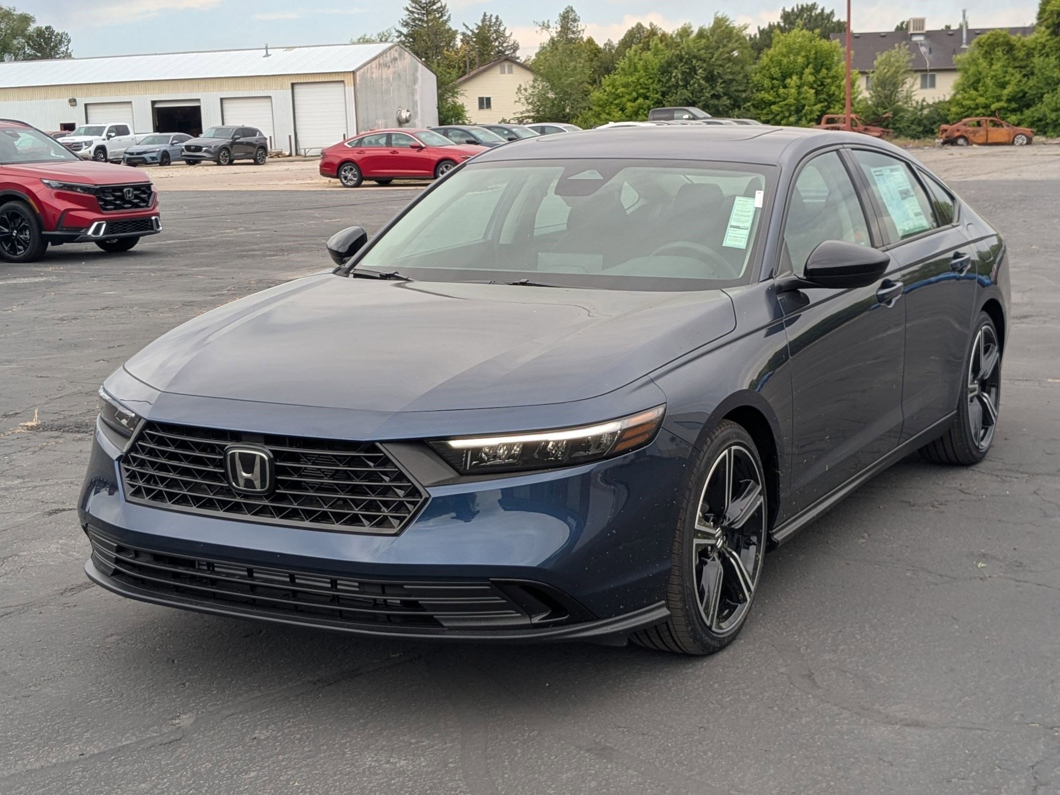 New 2026 Canyon River Blue Metallic Honda SE image 8