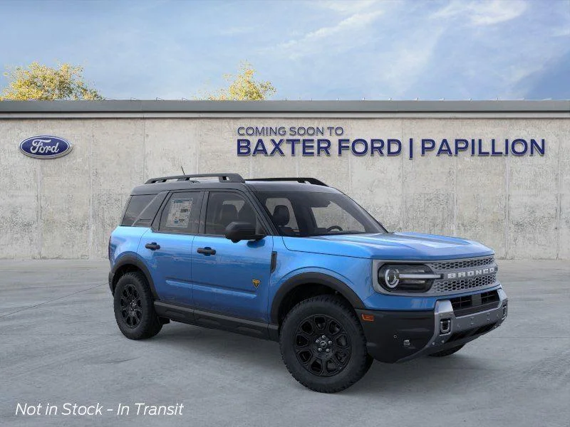New 2026 Velocity Blue Metallic Ford Badlands image 1