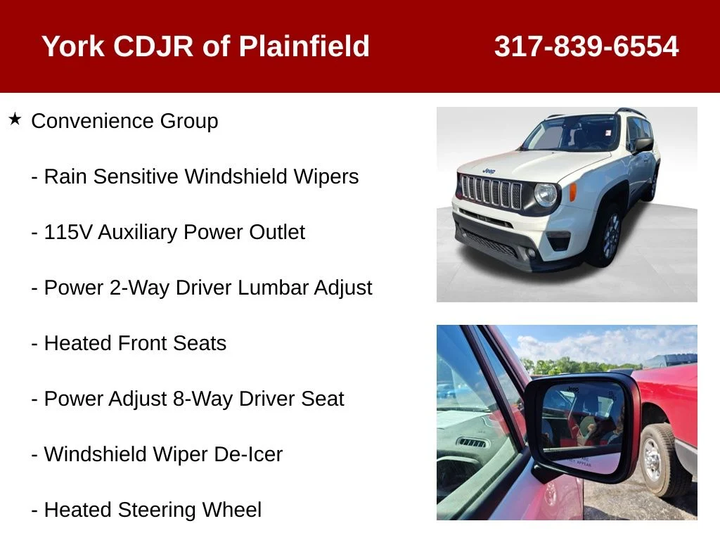 Used 2022 White Jeep Latitude image 12
