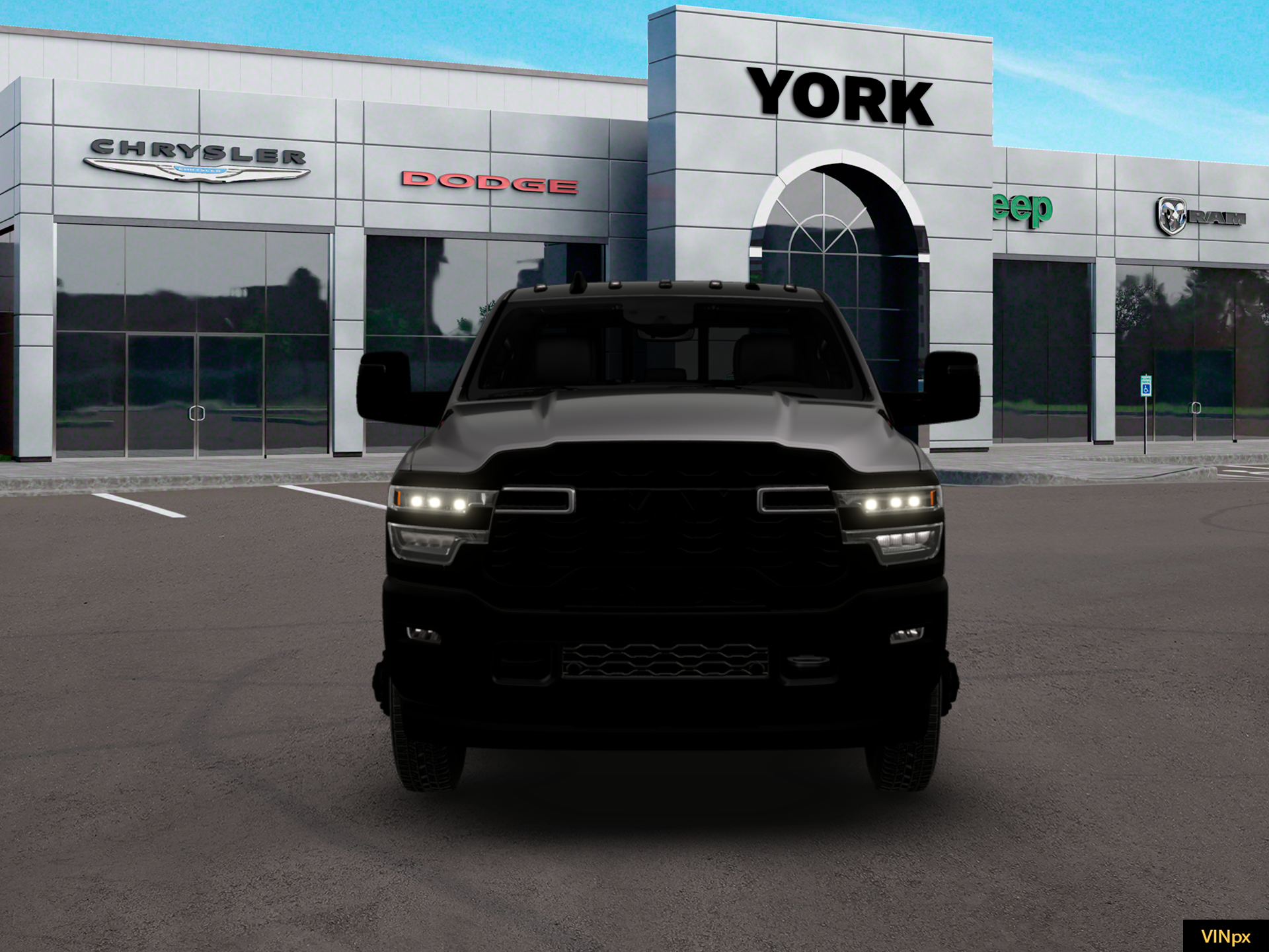 New 2026 Ceramic Gray Clear-Coat Exterior Paint RAM Tradesman image 11