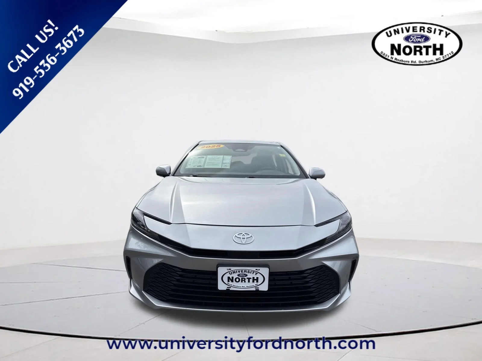 Used 2025 Celestial Silver Metallic Toyota LE image 2