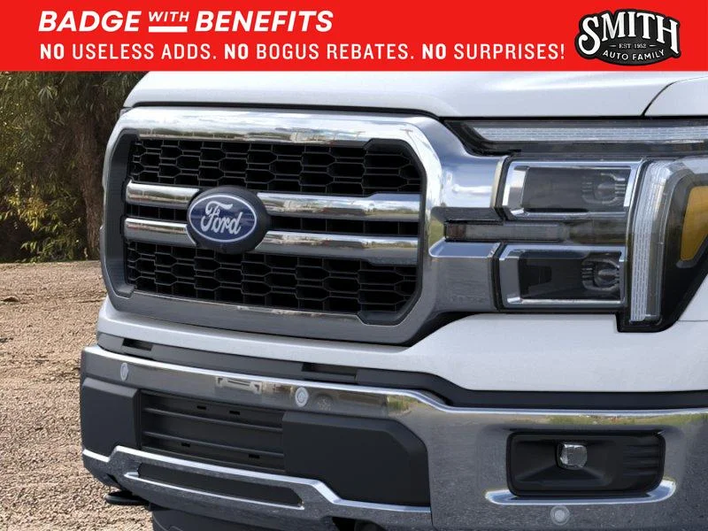 New 2026 Star White Metallic Tri-Coat Ford Lariat® image 18