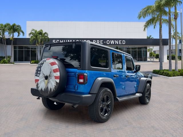Used 2023 Blue Jeep Sport image 7