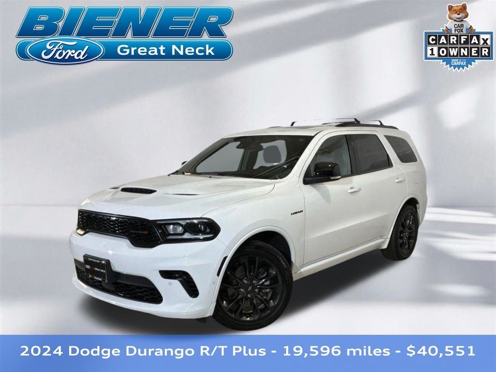 Used 2024 White Knuckle Clearcoat Dodge R/T Plus image 1