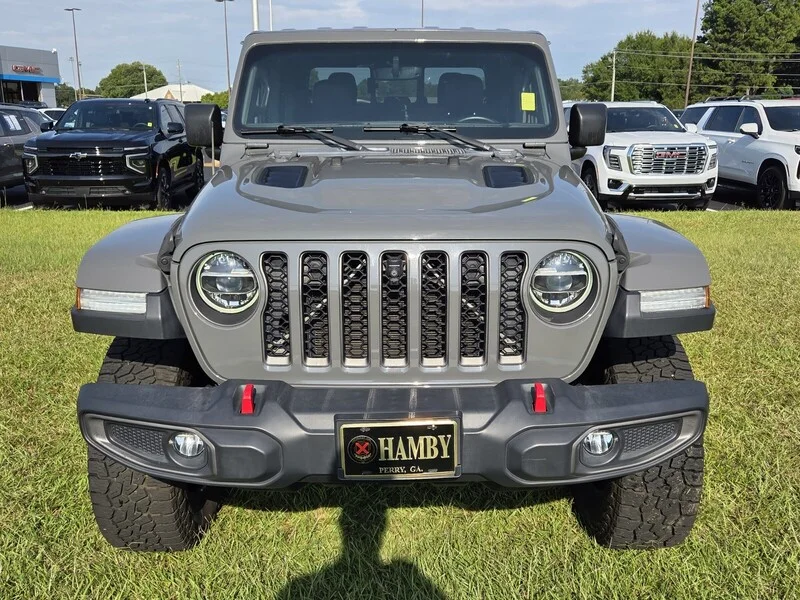 Used 2020 Gray Clearcoat JEEP RUBICON image 2