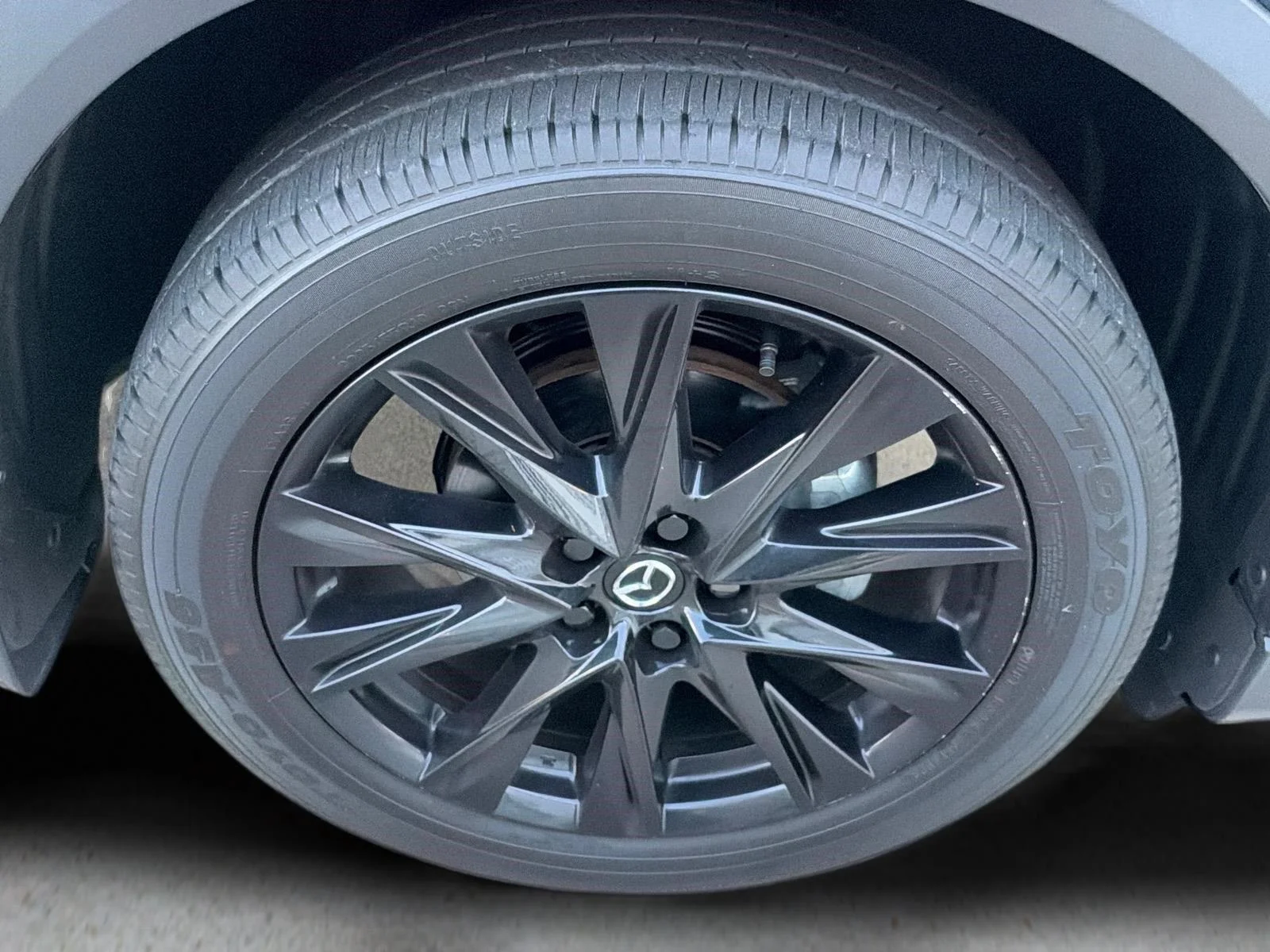 Used 2024 Polymetal Gray Metallic Mazda 2.5 S Carbon Edition image 11