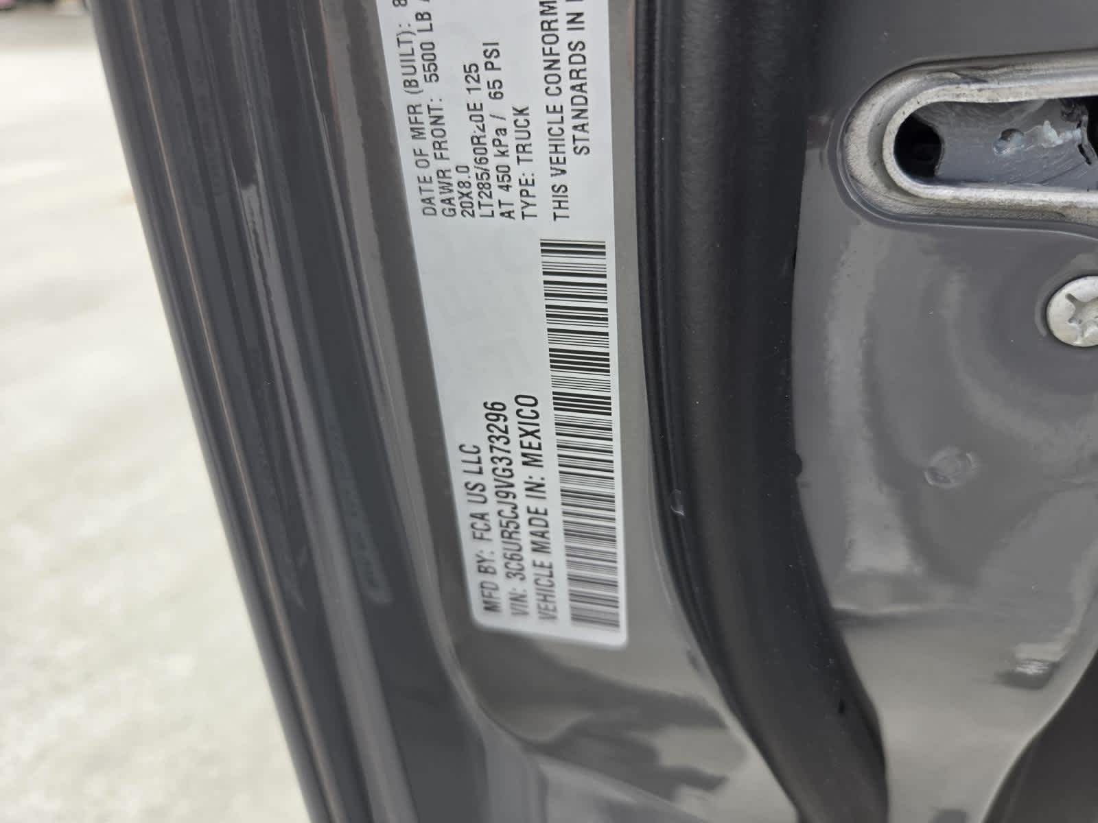 New 2027 Ceramic Gray Clear-Coat Exterior Paint RAM Black Express image 21