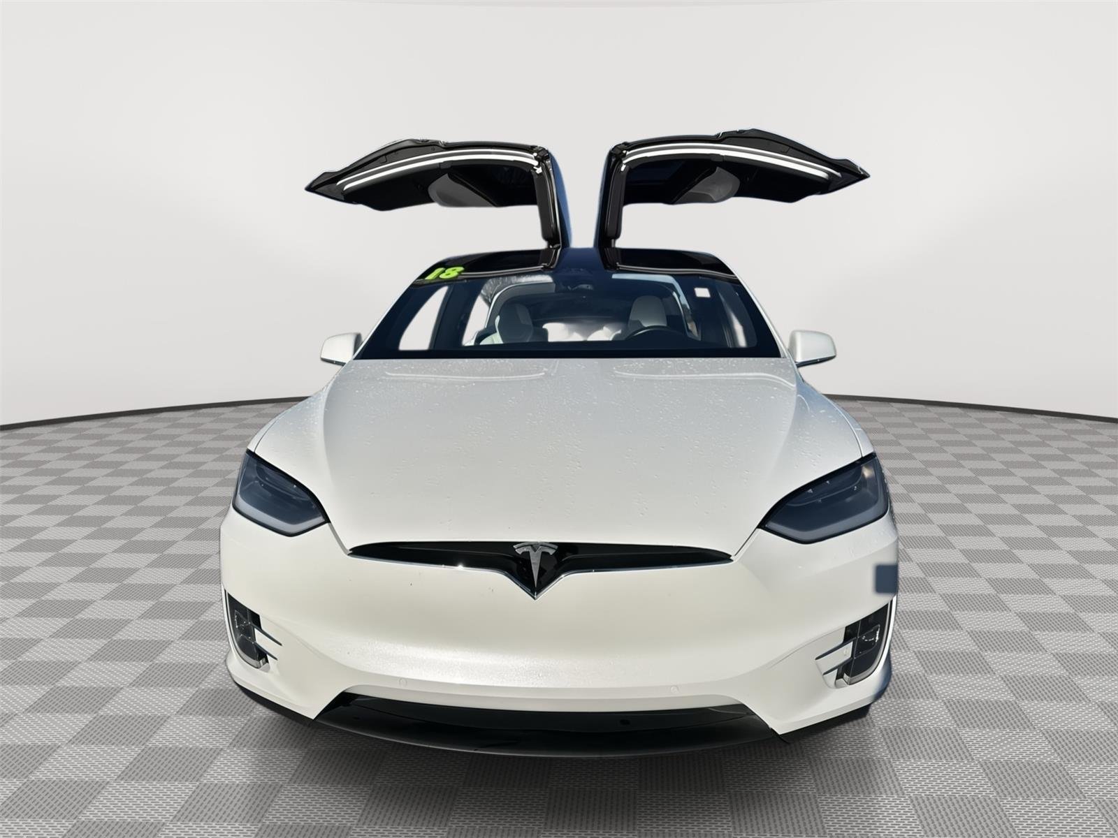 Used 2018 Pearl White Multi-Coat Tesla P100D image 25