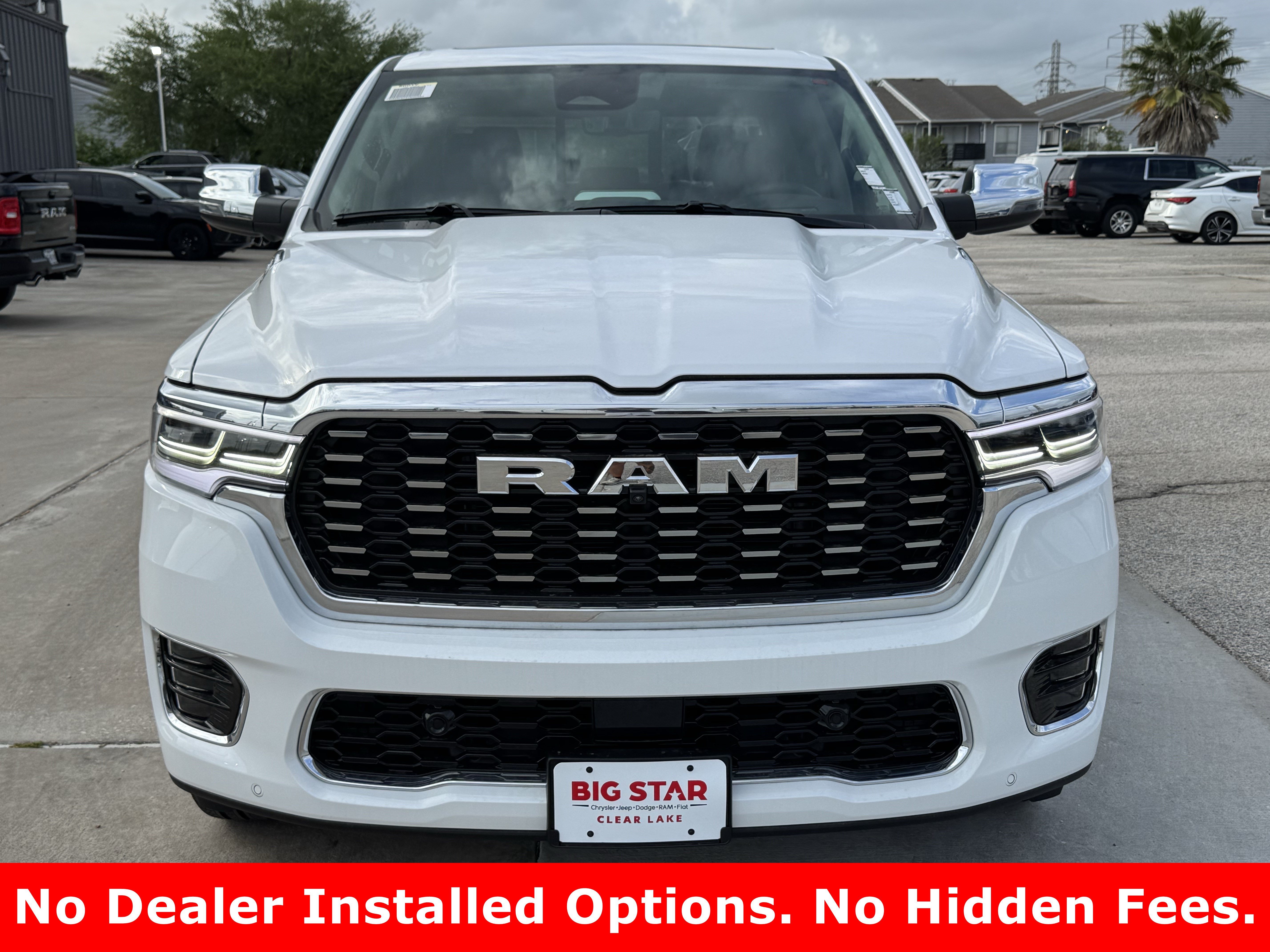 New 2026 Bright White Clear-Coat Exterior Paint RAM Tungsten image 3