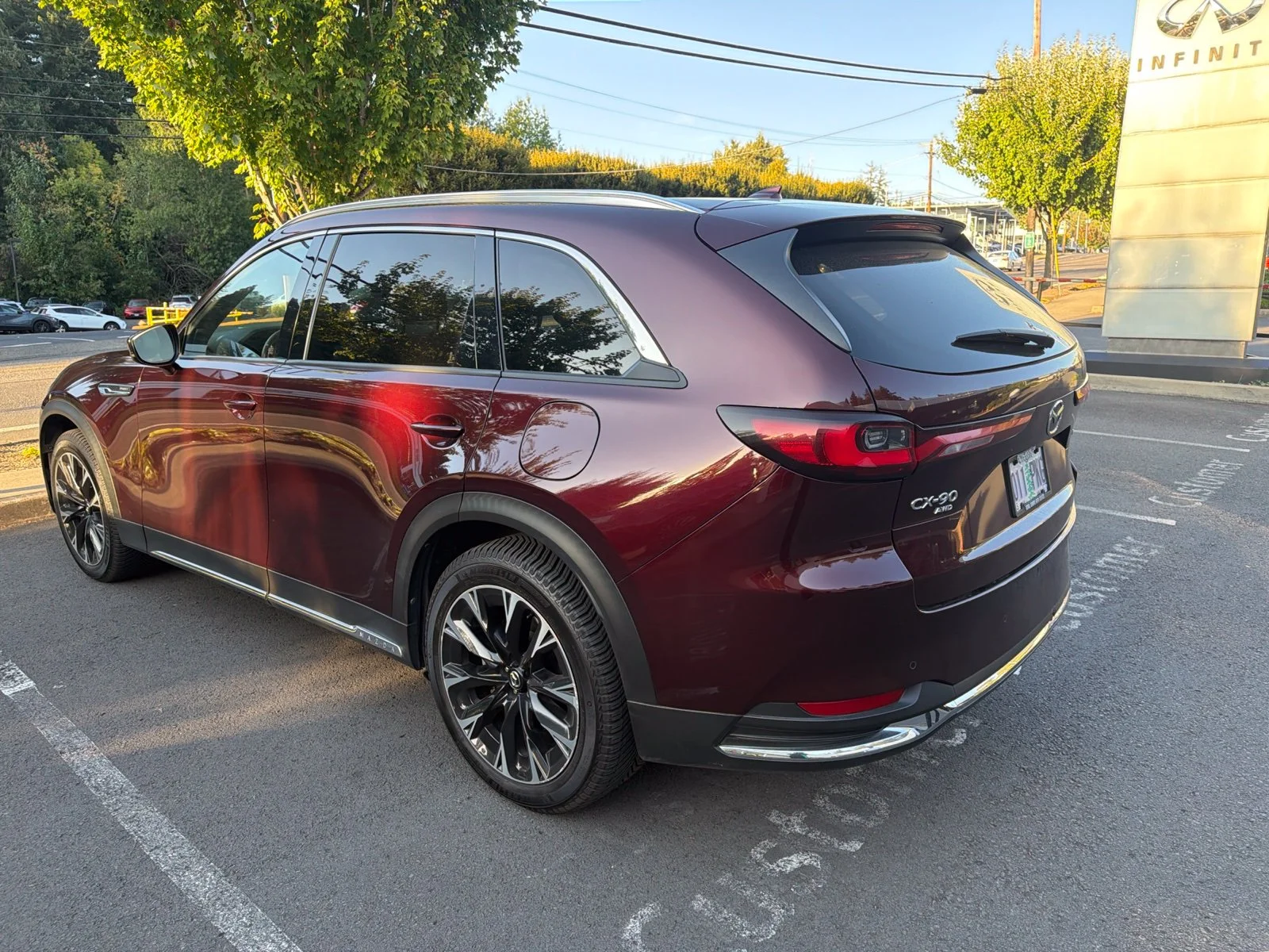 Used 2024 Red Mazda Premium Plus image 10
