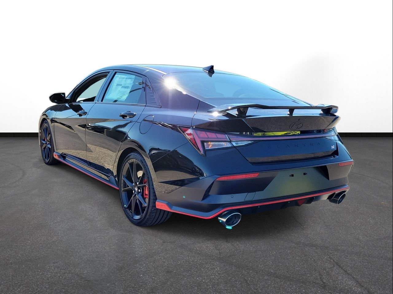 New 2026 Abyss Black Hyundai Sedan image 3