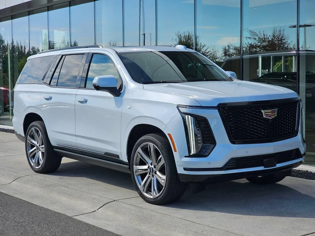 New 2026 Vibrant White Tricoat Cadillac Platinum Sport image 7