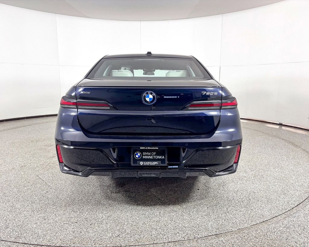 New 2025 Carbon Black Metallic BMW 750e xDrive image 12